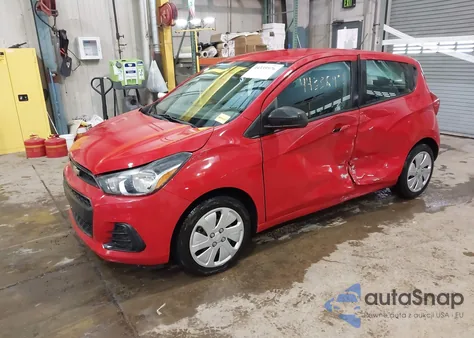 2017 Chevrolet Spark Ls Cvt z USA, uszkodzony, nr VIN KL8CB6SA0HC821831